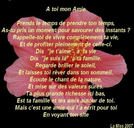 Prends le temps !.................