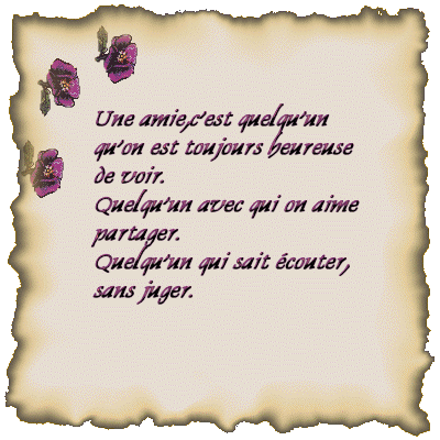 Merci d'�tre mon ami (e)